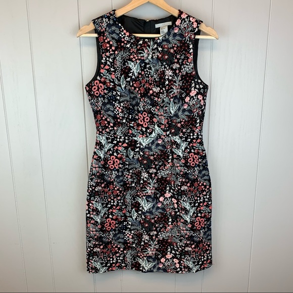 H&M Dresses & Skirts - Womens H&M Floral Embroidered Textured Dress